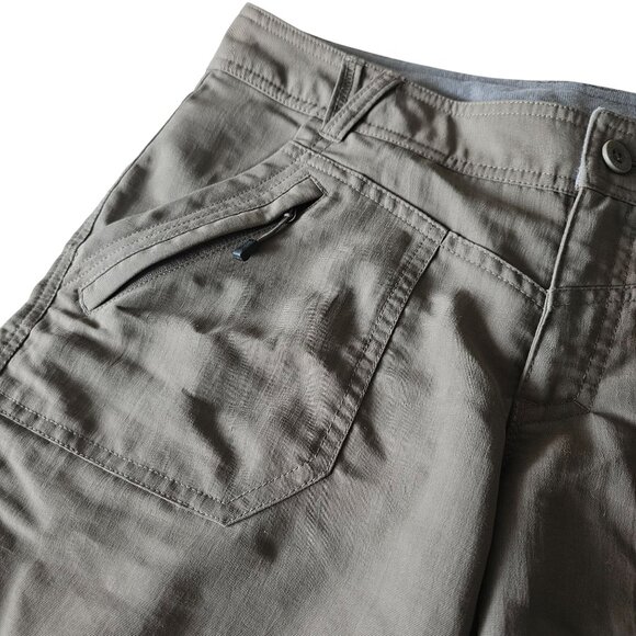 The North Face Womens Hiking Cargo Safari Nylon Shorts Size 8 - Picture 5 of 13
